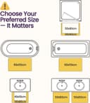 Thumbnail 1 de DEXI Bath Mat 40 x 60 cm absorbent bath mat 🛁