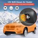 Thumbnail 4 de Diesel Air Heater 5 kW 12V with Remote control 🚐