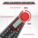 Thumbnail 2 de Digital Angle Finder Ruler 200mm Protractor 📐