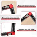 Thumbnail 4 de Digital Angle Finder Ruler 200mm Protractor 📐