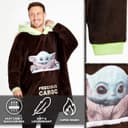 Thumbnail 6 de Disney The Mandalorian Baby Yoda Oversized Fleece Hoodie 🎽