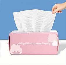 Disposable Face Towel 100 Cotton Facial Cloths 🧻