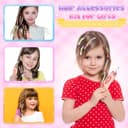 Thumbnail 5 de DIY Hair Princess Decoration Braiding Kit with Gems, Age 5-12 🎀