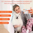 Thumbnail 1 de Dog Dental Care Set with Beef Toothpaste 🐶