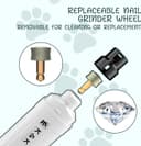 Thumbnail 5 de K&K Dog Nail Grinder 2‑Speed electric trimmer 🐶