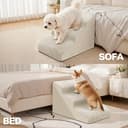 Thumbnail 5 de Dog Ramp 3 Steps Straw Yellow pet stairs 🐶