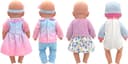 Thumbnail 4 de Doll Clothes for 14–16 Inches 4-pack set 👗