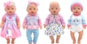 Thumbnail 5 de Doll Clothes for 14–16 Inches 4-pack set 👗