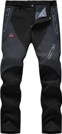 Thumbnail principal de donhobo Men's Waterproof Softshell Trousers with Zip Pockets 🧥