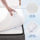 Thumbnail 4 de DOPEDIO Memory Foam Topper 150x200cm mattress 🛏️