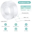 Thumbnail 1 de Double Sided Nano Tape 3.0m clear adhesive tape 🧻