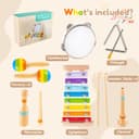 Thumbnail 4 de DQMOON Wooden Montessori Music Toy Set for 1‑3 yrs 🎵