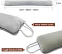Thumbnail 4 de Draft Excluder For Doors Cushion 93cm 🪟