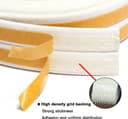 Thumbnail 2 de Draught Excluder Tape Type D 20m, Weather Stripping 🪟