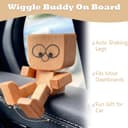 Thumbnail 3 de Dreaku Shaking Wooden Man Figurine with 12 faces 🚗