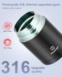 Thumbnail 4 de Dreamhigh Thermal Food Container 800 ml lunchbox 🍱