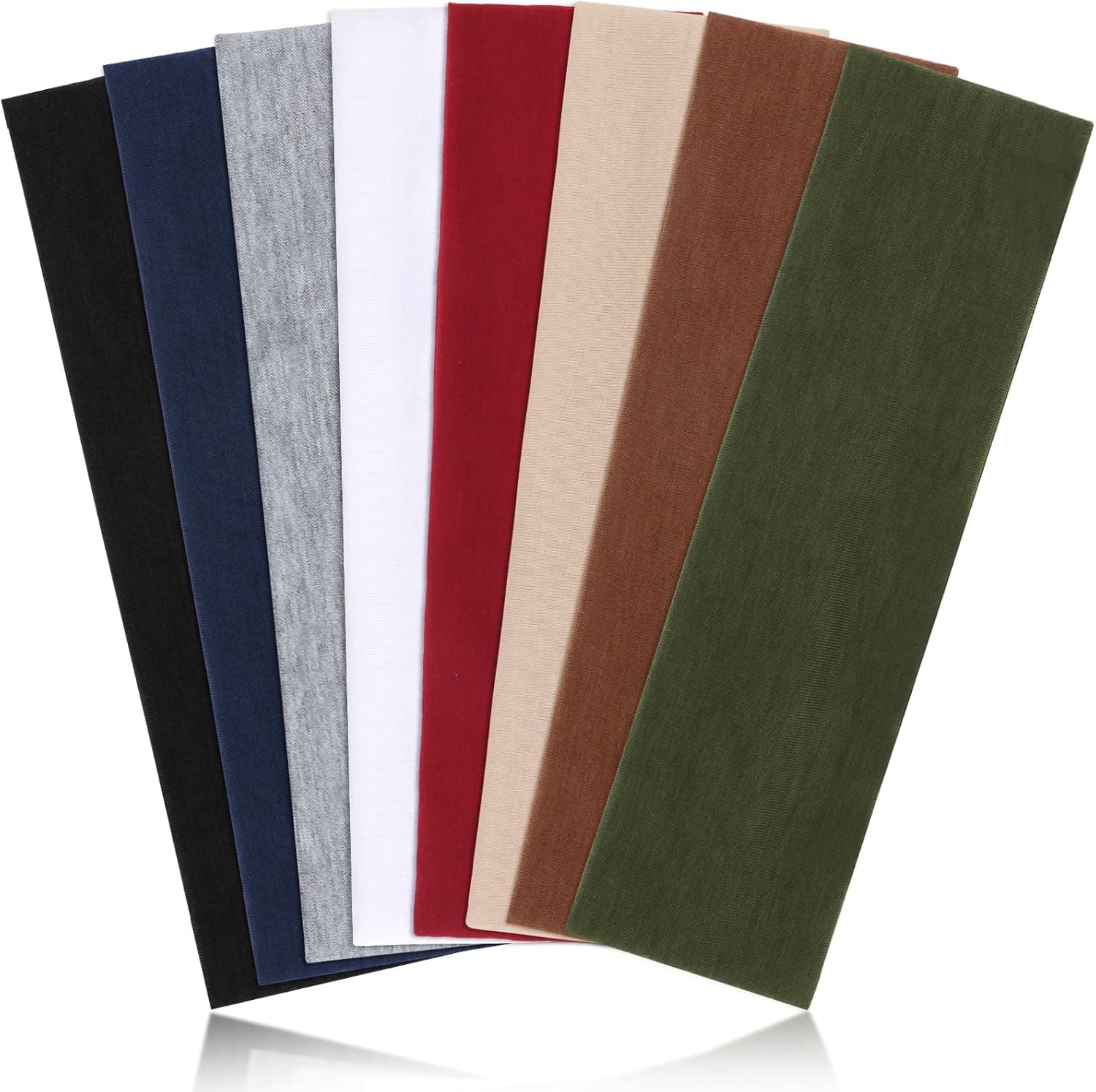 DRESHOW 6cm Wide Stretchy Headband for Gym 🎧