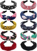 Thumbnail 6 de DRESHOW Headbands for Women 10 Pack Mixed Prints ⌚