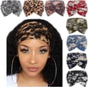 Thumbnail 5 de DRESHOW 8 Pack Turban Headbands for Women Wide Head Wraps ♀️🎀?