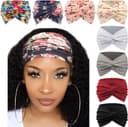 Thumbnail 6 de DRESHOW 8 Pack Turban Headbands for Women Wide Head Wraps ♀️🎀?