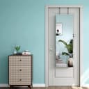 Thumbnail 3 de Dripex White Jewelry Organiser Wardrobe — Lockable Jewellery Mirror 🎁