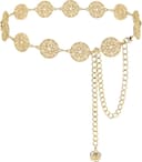 Thumbnail principal de DTWAWA Hollow Round Chain Belt for Women 👗