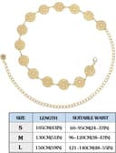 Thumbnail 3 de DTWAWA Hollow Round Chain Belt for Women 👗