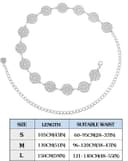 Thumbnail 5 de DTWAWA Hollow Round Chain Belt for Women 👗