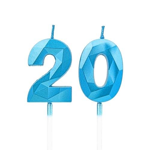 DTXLX 20th Birthday Candles 20 pack 🎂