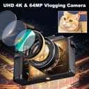 Thumbnail 1 de Dual Lens 4K 64MP Digital Camera for Beginners 📷