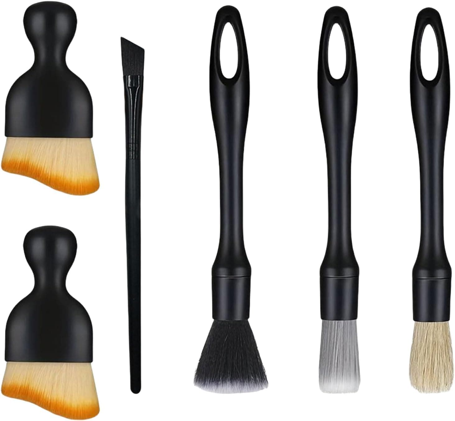 DWE Car Detailing Brushes Set 6 — car cleaning kit 🧽