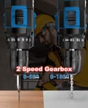 Thumbnail 4 de DYJPOW Cordless Drill Driver 21V, 42 N·m torque 🔧