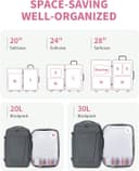 Thumbnail 6 de ECOHUB Packing Cubes 6-piece set for suitcase 🧳