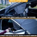 Thumbnail 6 de EcoNour Windscreen Cover for Winter — Leakproof 🚗