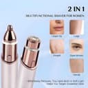 Thumbnail 4 de EDIMENS 2‑in‑1 Facial Hair Remover USB Rechargeable ✂️