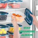 Thumbnail 3 de EFISH 1000ml Rectangle Plastic Portion Boxes 10pcs 🍱