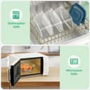 Thumbnail 4 de EFISH 1000ml Rectangle Plastic Portion Boxes 10pcs 🍱