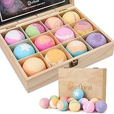 efloral 12pcs Bath Bombs Gift Set 4.2oz Bath Bombs 🛁