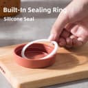 Thumbnail 4 de Eidoct 10oz Glass Jar Set for Overnight Oats 3-Pack 🫙