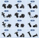 Thumbnail 2 de Einesin 240PCS Car Push Retainer Clips & Auto Fasteners Assortment, Plastic Push Pin Rivets Expansion Screws Replacement Most Popular Sizes Auto Push Pin Rivets Set -Door Trim Panel Fender Clips (240)
Einesin 240PCS Car Push Retainer Clips & Auto Fast…
