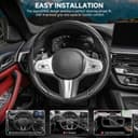 Thumbnail 3 de EINESIN 3pcs carbon fibre steering wheel cover 🚗