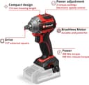 Thumbnail 2 de Einhell TP‑CW 18 Cordless Impact Wrench 18 V, 260 Nm 📷