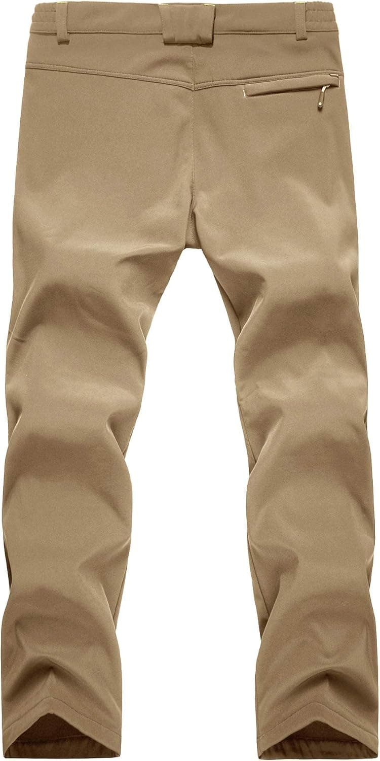 EKLENTSON Men's Waterproof Softshell Hiking Trousers 🎽