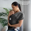 Thumbnail 6 de ELDOMA Dark Grey Baby Wrap Carrier for Newborns 🍼