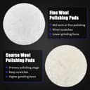 Thumbnail 3 de Elechiakan 150mm polishing pads 7-pack for car polishers 🧽