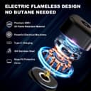 Thumbnail 1 de Electric Cocktail Smoker kit Rechargeable 6 wood chips 🍸