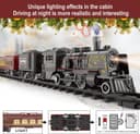 Thumbnail 6 de Electric Train Set Metal Alloy with Lights 3+ 🚂