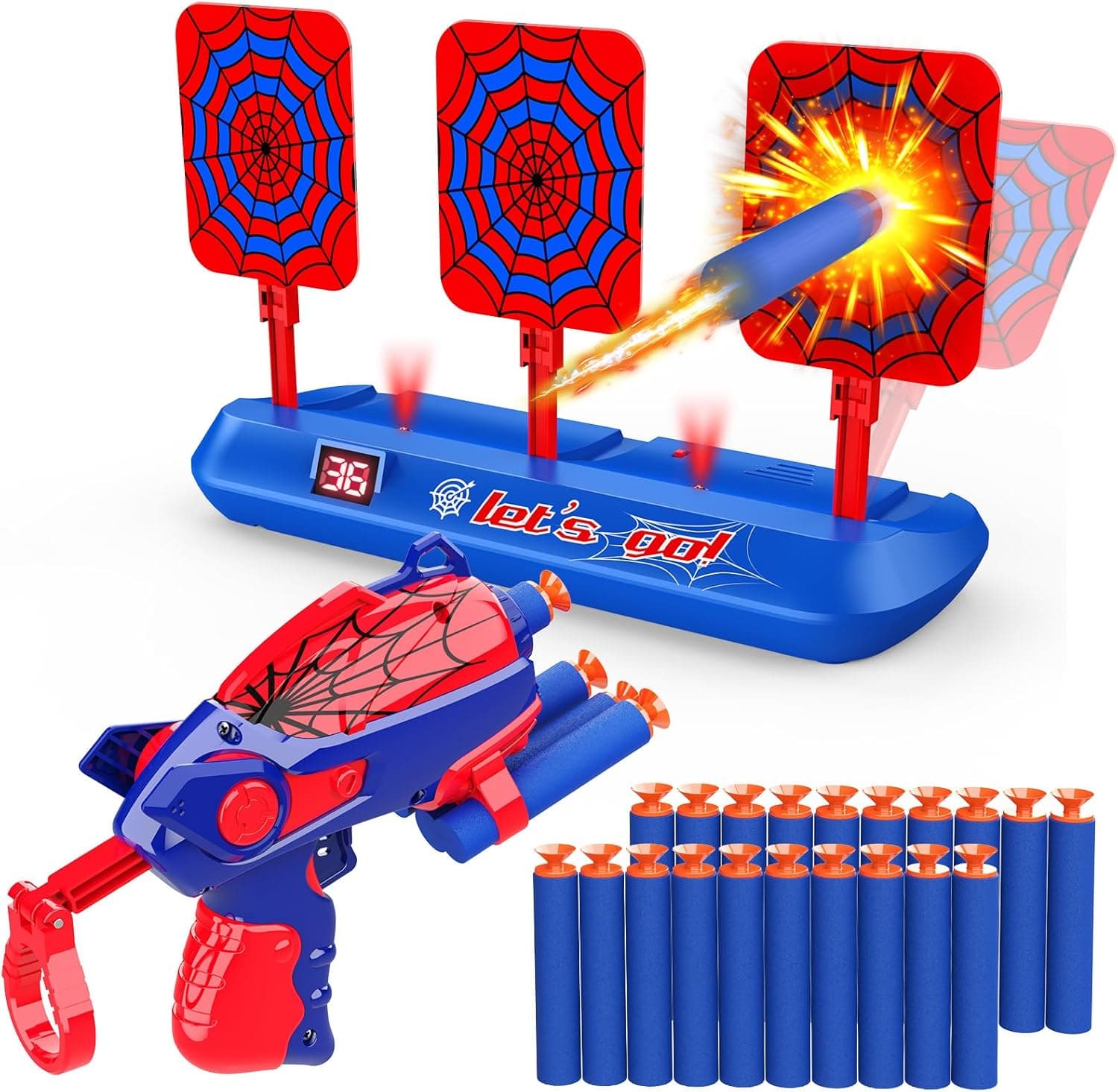 Electronic Digital Target for Nerf 3-9 Years 🎯