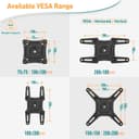 Thumbnail 4 de ELIVED EV3030 flip-down ceiling TV mount 14–42 inch 📺