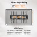 Thumbnail 4 de ELIVED Tilt TV Wall Bracket for 37-82" TVs 600x400mm ⌚